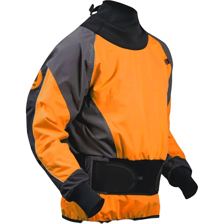 2026 Nookie Rush White Water Jacket JA20 - Orange / Charcoal Grey